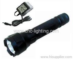 3W Cree Rechargeable LED Flashlight in Aluminium