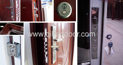 swinging security steel doors(QH-0217)