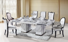 rectangle 8 person marble dining table furniture