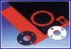 White , Black Ptfe Rubber Gasket / Ptfe Envelope Gaskets For Ceramics