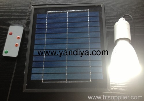 Energy Saving Solar Panel Remote Control LED Lighting