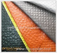 Checks Emboss Polyester Fabric