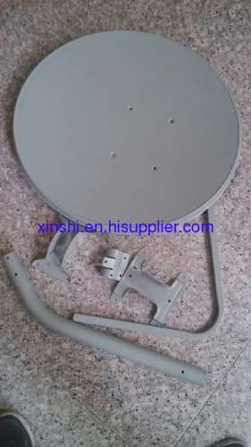 offset dish antenna Ku band 75x83cm