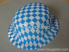 Plastic hat for good quality Smile party pvc hats