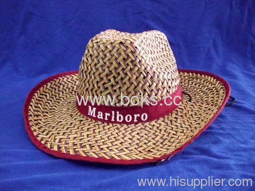 cowboy straw party hats