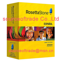 Rosetta Stone Spanish (Latin America) Level 1-5 Free Shipping DHL