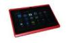 7 Boxchip Cortex A8 Capacitive Touchscreen Tablet PC With Dual Camera , Red