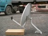 ku band 60cm wall/pole mount dish antenna