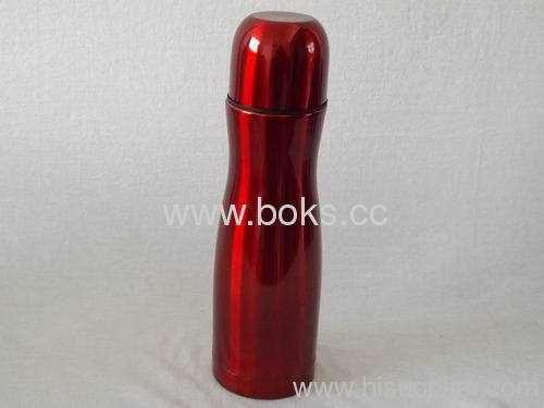 red stainless steel vacuum cup