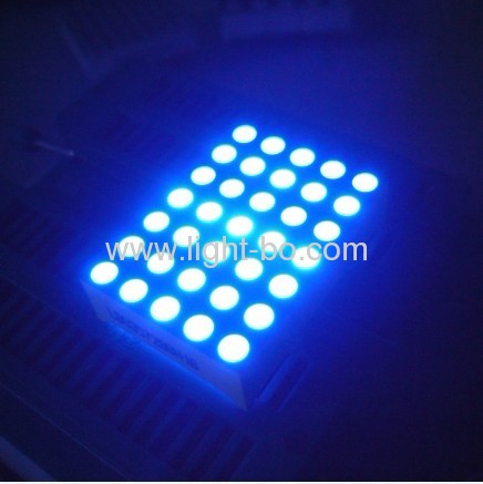 1.263mm 5 x 7 white dot matrix led display