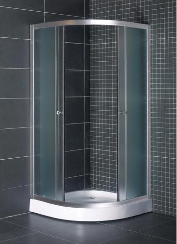 simple and cheap sliding shower enclosure /room/bathrom
