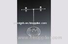 Clear ABS Pop Table Top Sign Holders Retail For Supermarket Store , 200mm Pole