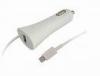 2.1A USB mobile car charger with cable for iphone 5 and mini ipad 4