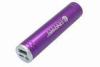 Purple Portable USB Power Bank 1000mA with LED for GPS PSP and Apple iphone