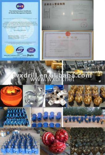 PDC core drill bit for water well drilling 