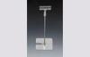 Iron Metal Pop Display Retail Sign Holders , Clear Pvc Pos Clip Holder