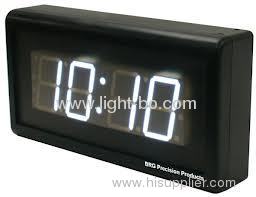 Pure White 2.3(56.8mm) 7 Segment LED Display for wall clock,digital counters, digital indicators