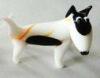 Sculpture Handmade Glass Animals White Dog For Anniversary Gift