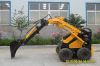 mini skid steer loader with digger