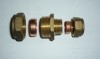 brass straight reducing couplings, connectors