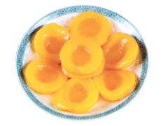 Canned yellow peaches in light syrup