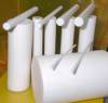 100% virgin PTFE rods with white or black