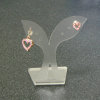 Diamond earring tree shaped display stand holder