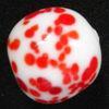 Round Solid Handcrafted Glass Beads 12mm For Bracelet Or Xmas Decoration