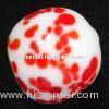 Round Solid Handcrafted Glass Beads 12mm For Bracelet Or Xmas Decoration