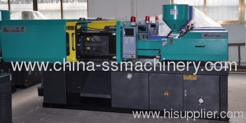 Color palque testing injection molding machine