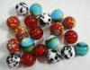 Christmas Handmade Decorated Glass Ball Ornaments For Engagement