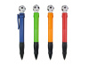 Promotional jumbo plastic ballpen with ball topper