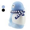 Penguin Shaped Customized USB Flash Drive , Rubber Flash Disk