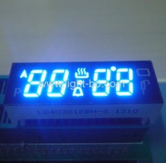 Ultra bright blue Four digit 0.38