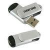 Password Protection Plastic USB Flash Drive , Swivel Usb Key