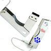 Knife Metal USB 2.0 Flash Drives Pendrive With Space Partition