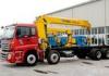 Fast Response Boom Truck Loader Crane , Telescopic Boom Crane