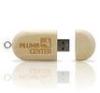 Promotional Bamboo USB Thumb Drive With Laser Engraving
