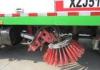 High Way Sweeping And Spraying Road Sweeper Truck , 5600L
