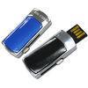 Slider Metal USB Flash Drives Memory Stick Logo Printing