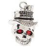 Metal Crystal Human Skeleton Shaped Jewelry USB Flash Drive