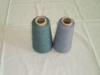 50s Virgin Colored Polyester Spun Yarn High Tenacity , No Joint