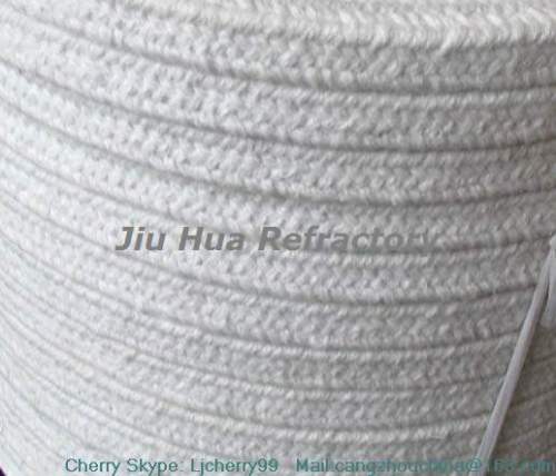 high temperature cable or pipe wrapping ceramic fiber braided rope