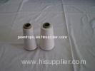 Blended Viscose Polyester Core Spun Yarn , Eco-Friendly Raw White