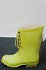 Yellow Bowknot Rubber Half Rain Boots Wear-resistant And 36 Size