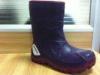 Gardenning Purple PU Half Rain Boots With Cotton Lining Size 25