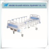 HOT Sale!! two Functions manual medical bed for hospital 2cranks manual hospital