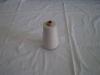 Raw White 100% Recycled Polyester Yarn For Weaving , Knitting