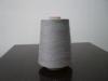 Grey Carbon Fiber Yarn Ring Spun Thread For Knitting , Weaving