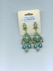 faux stone beaded earrings